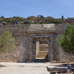 The Entrance to Spinalonga