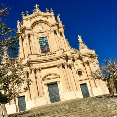 The Church of San Giovanni Evangelista in Modica