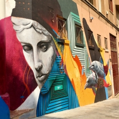 Street Mural in Cartegena, Spain
