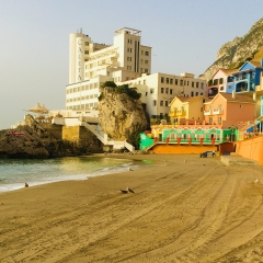 The Beach in Catalan Bay